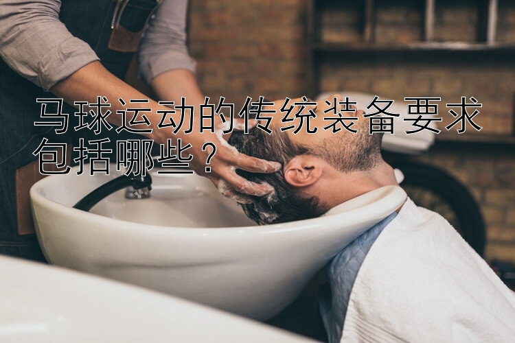 马球运动的传统装备要求包括哪些？