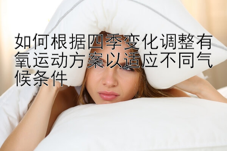 如何根据四季变化调整有氧运动方案以适应不同气候条件